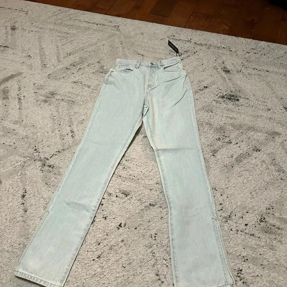 BLANKNYC THE COOPER SLIM STRAIGHT LEG WITH LEG SLITS NWT SIZE 26 - Picture 6 of 9